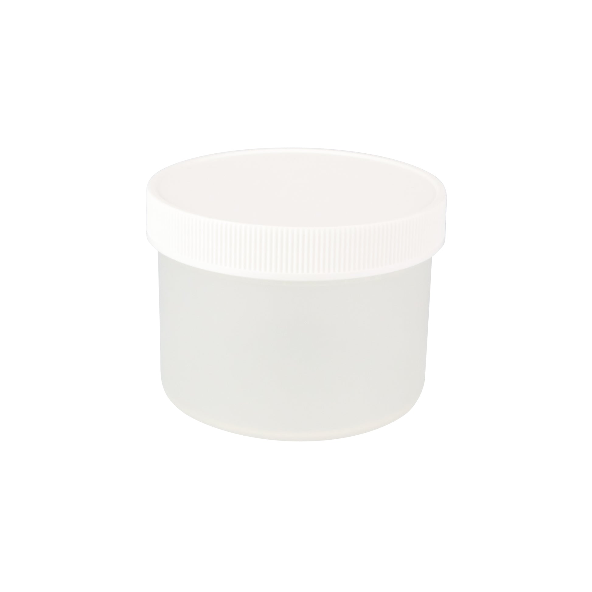 Caplugs® Evergreen 240-9750-W3L — 750 mL Wide-Mouth Specimen Containers with White Screw Caps, 120 x 97 mm, Non-St