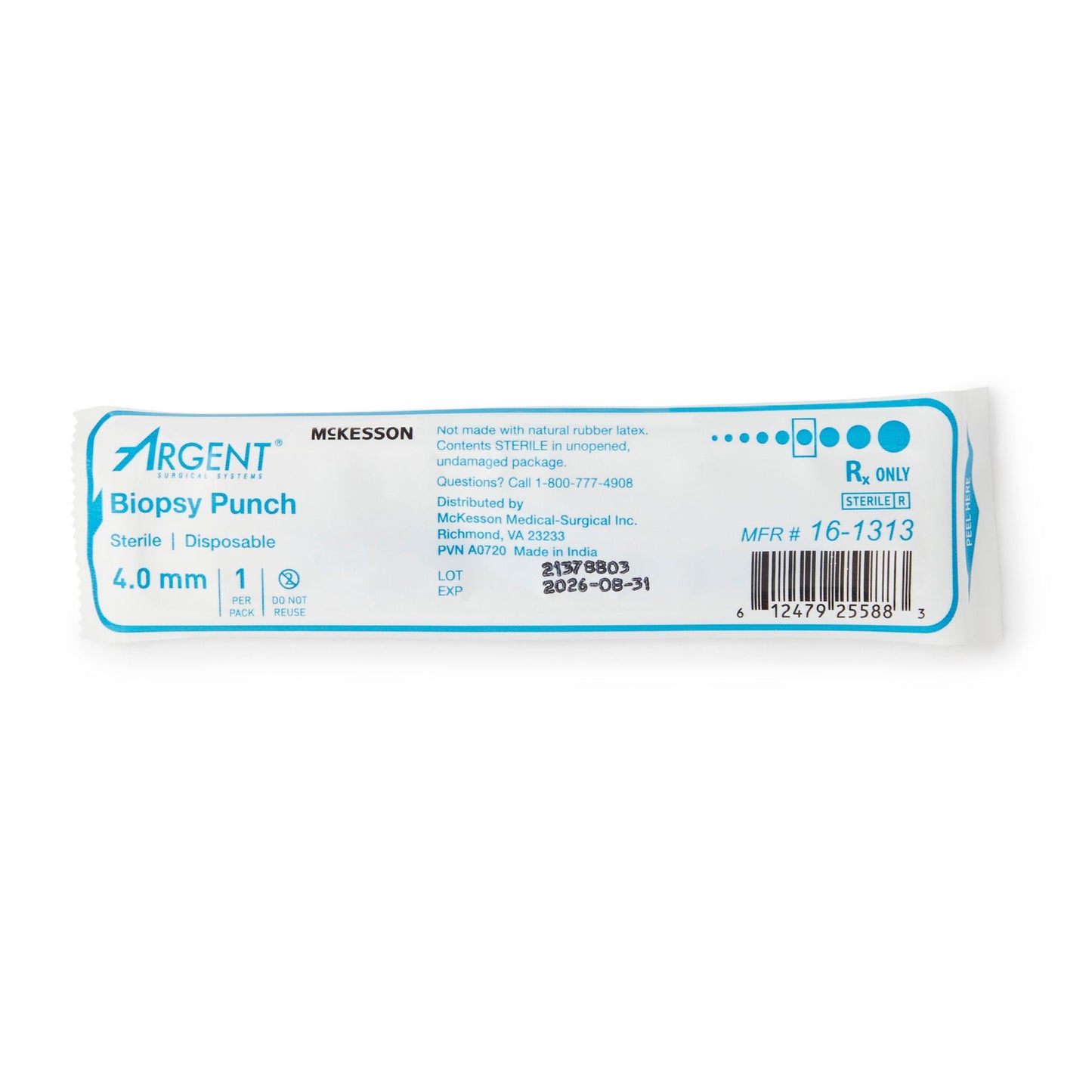 McKesson Argent™ Disposable Biopsy Punches, 4.0 mm - view 3