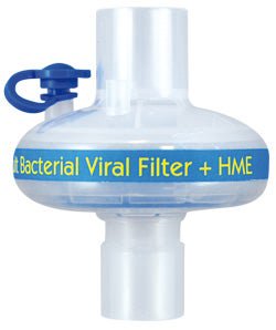 ThermoShield Bacterial / Viral Filter 32 mg H₂O/L @ VT 1.4 cm H₂O @ 30 LPM Straight