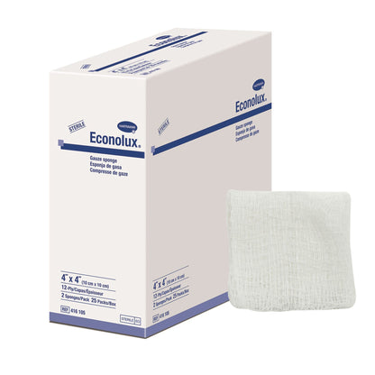 Econolux® Sterile Gauze Sponge, 12-Ply
