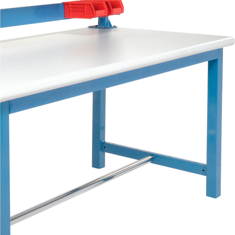 Global Industrial Packing Workbench W/Riser Kit, ESD Safety Edge, 60"W x 30"D