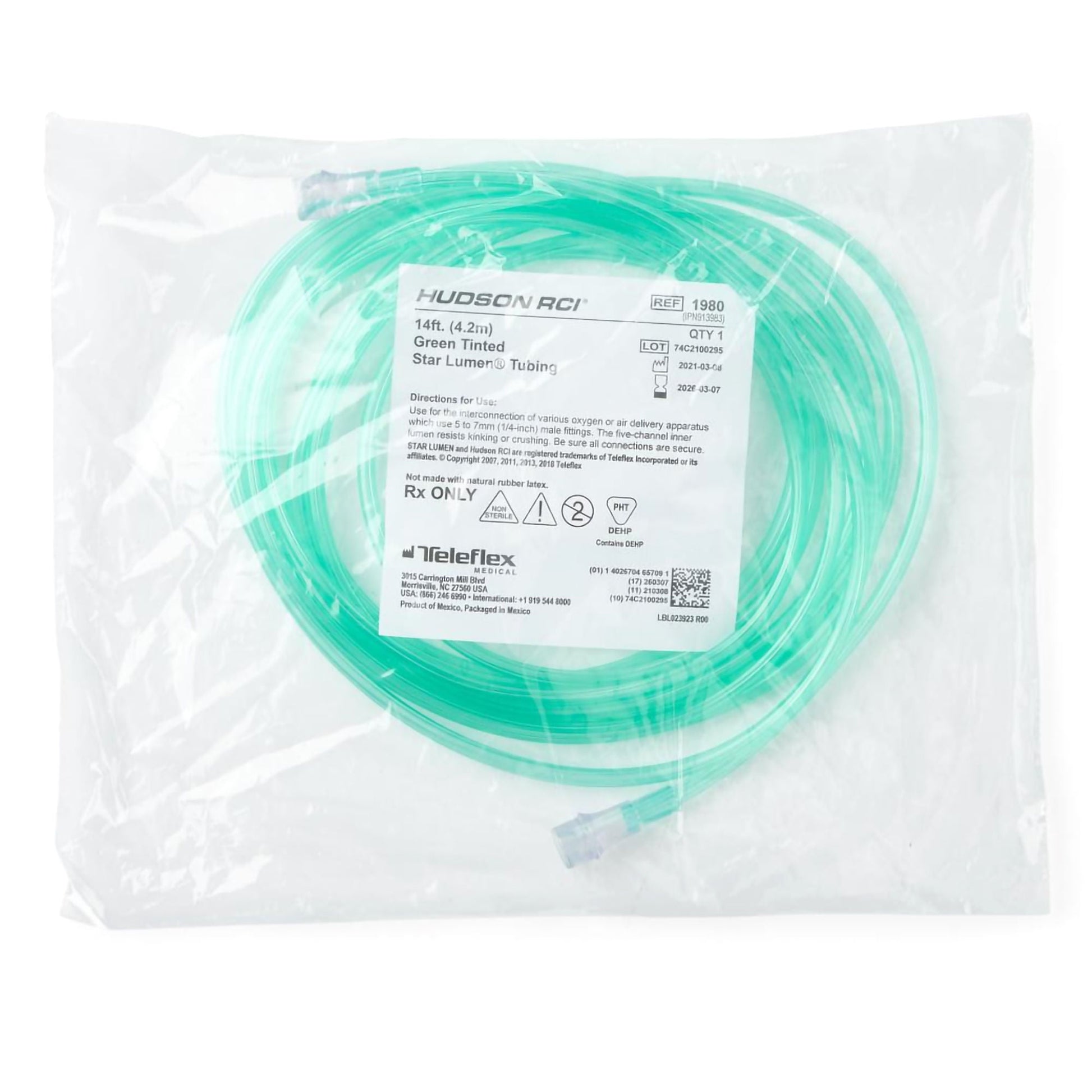 Star Lumen Oxygen Tubing