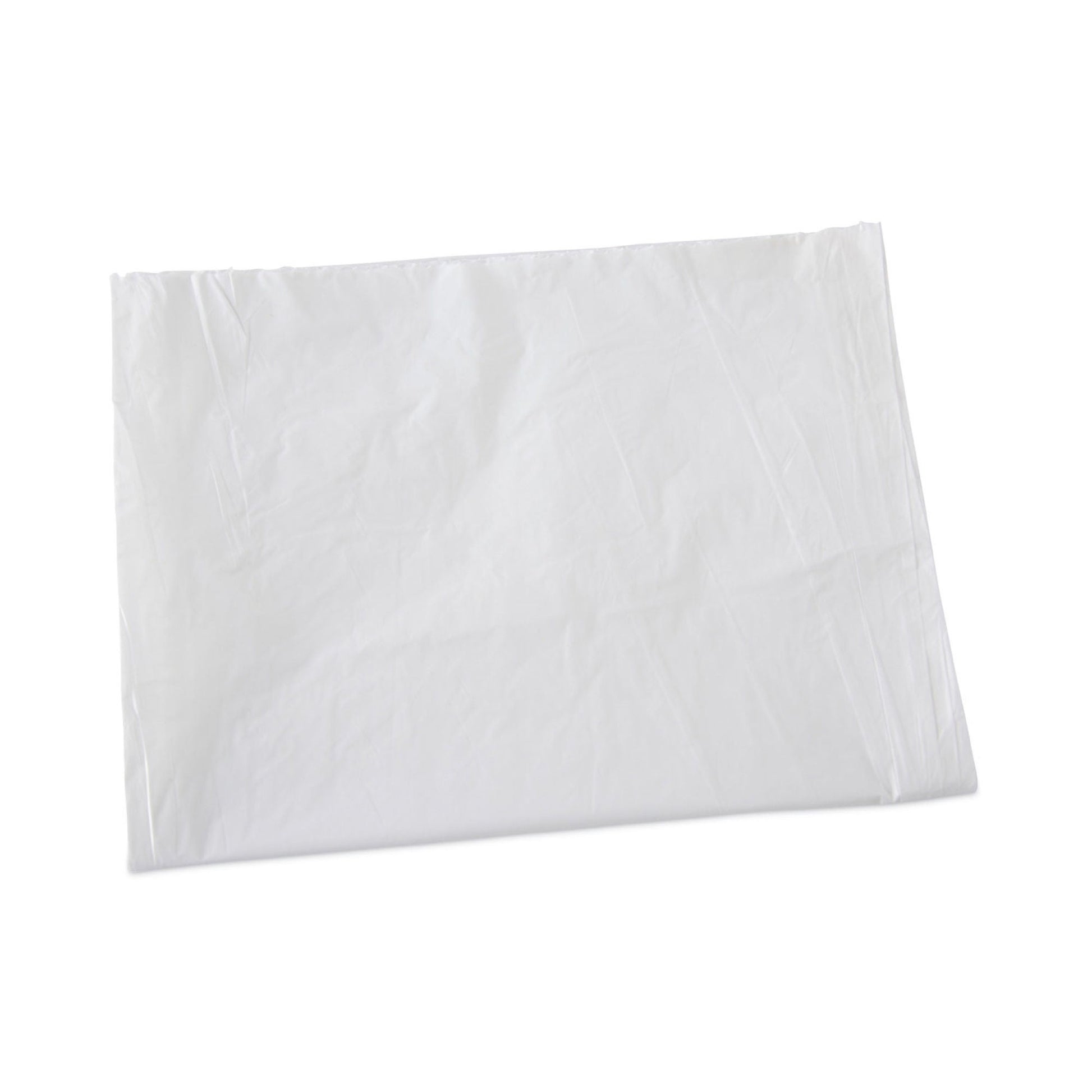 Boardwalk Trash Bag 60 gal. 0.70 mil White Industrial Strength Star Seal Bottom Flat Pack