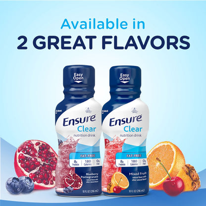 Ensure® Clear Therapeutic Nutrition, Blueberry Pomegranate, bottle