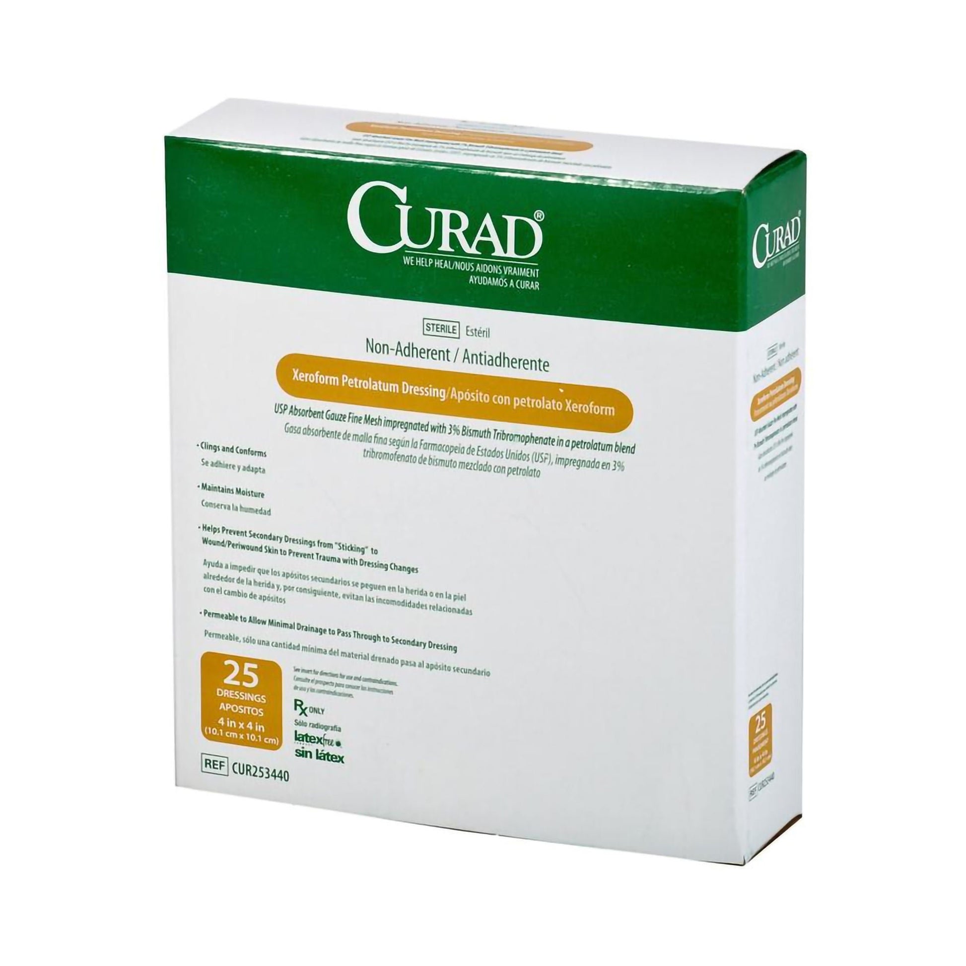 Curad® Xeroform Petrolatum Impregnated Dressing
