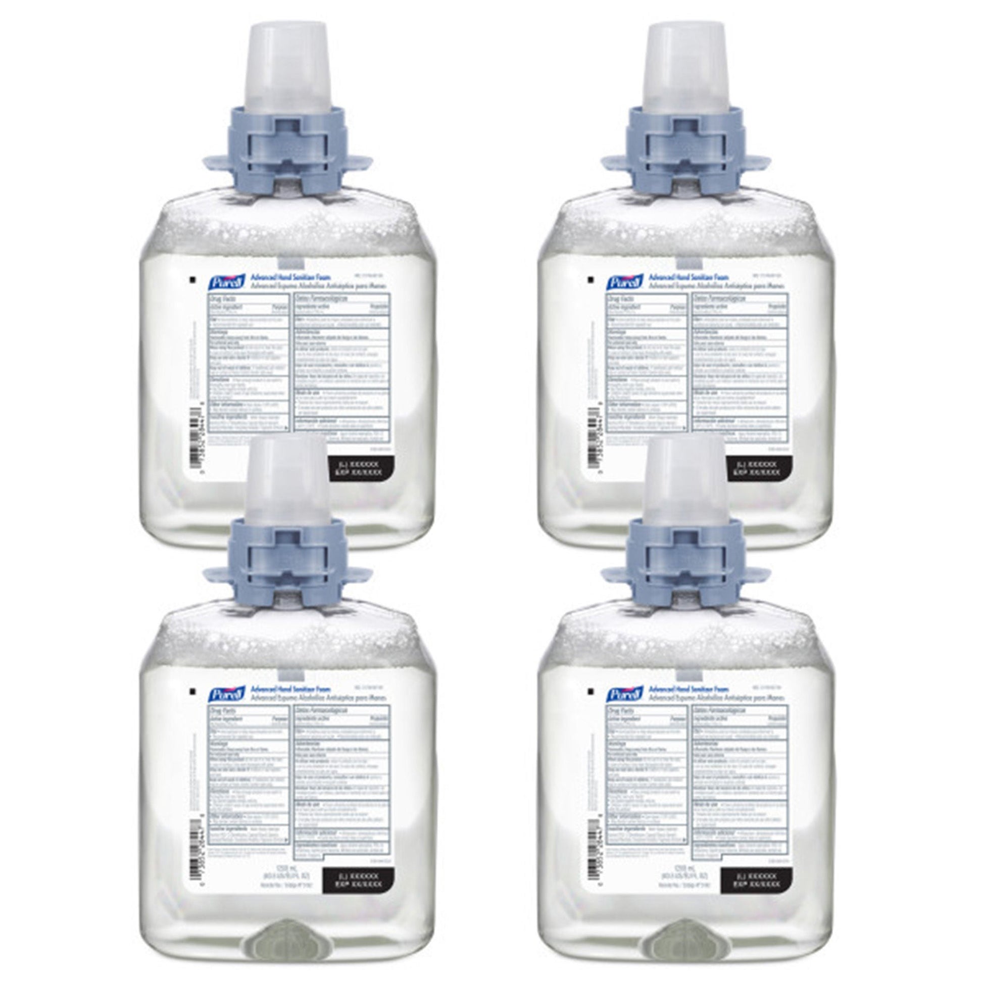Purell Advanced Hand Sanitizer Ethyl Alcohol Foaming Dispenser Refill Bottle
