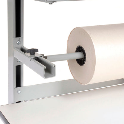 Pro-Line CPB packing workbench adjustable paper roll holder