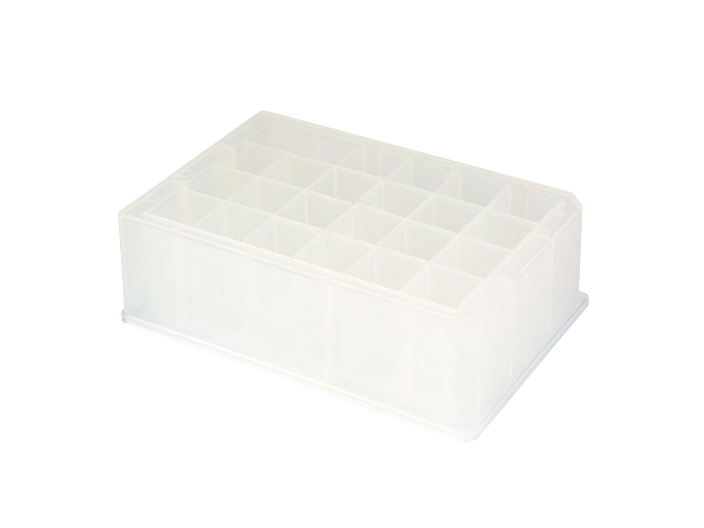 Caplugs Evergreen 222-8685-08C 24-Well Deep Well Chamfered 10mL Sterile PPC 5/Bag MADE IN USA