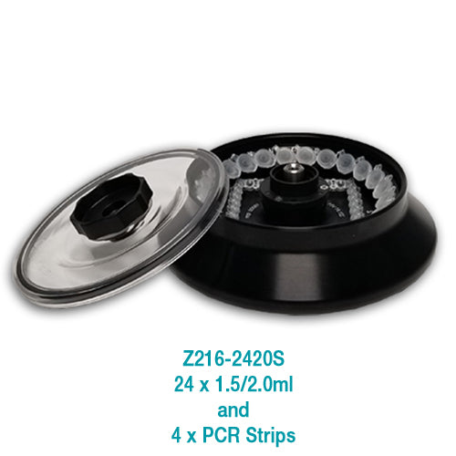 Hermle COMBI-Rotor 24 × 1.5/2.0 mL + 4 PCR Strips Z216-2420S