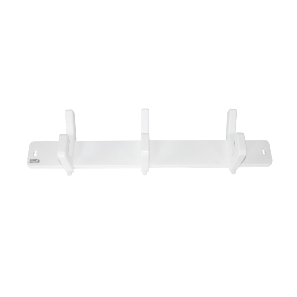 TrippNT 53941 — side profile, HDPE rail and thumb-screw mechanism