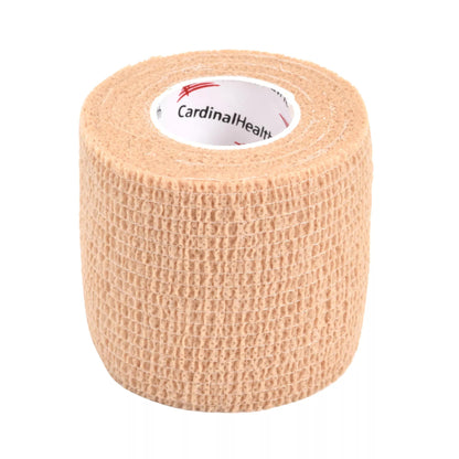 Cardinal Health Cohesive Bandage Self-adherent Closure Tan NonSterile Standard Compression