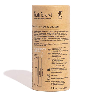 Patch™ Kids (Panda Design) Adhesive Strip with Coconut Oil
