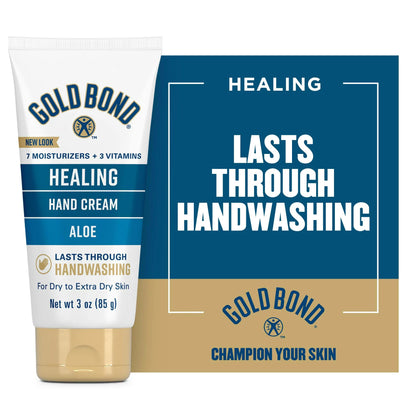 Gold Bond® Healing Hand Cream with Aloe for Dry to Extra Dry Skin, Tube