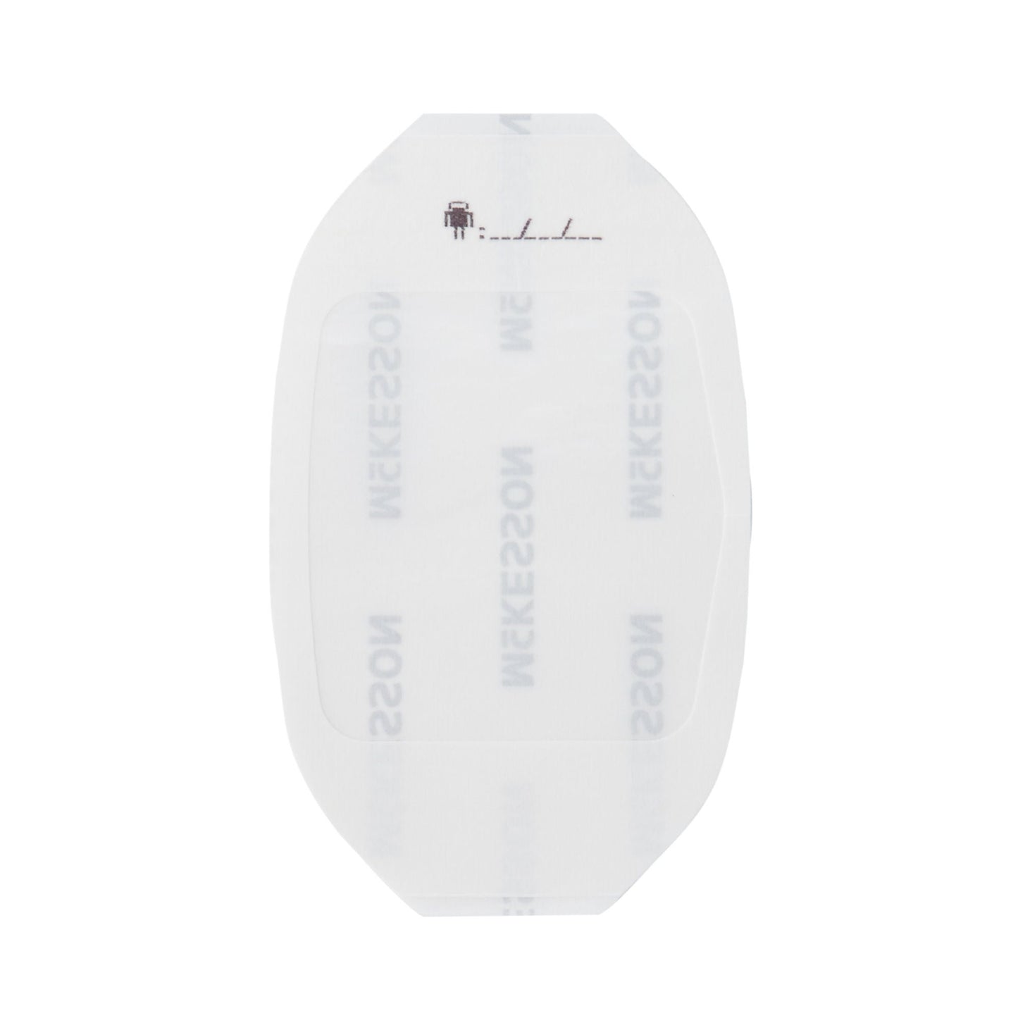 McKesson Octagonal Sterile Dressing with Frame-Style Delivery