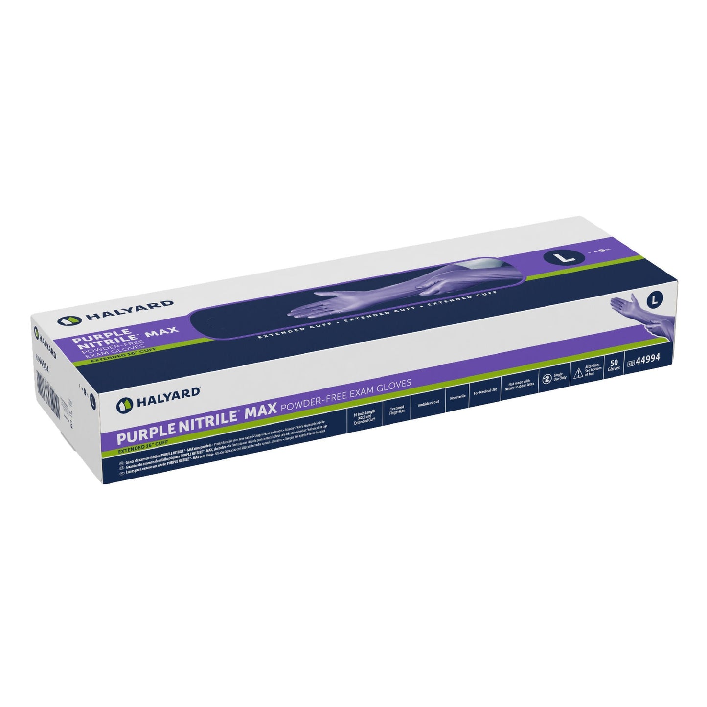 Purple Nitrile Max™ Nitrile Exam Gloves, Purple - view 5
