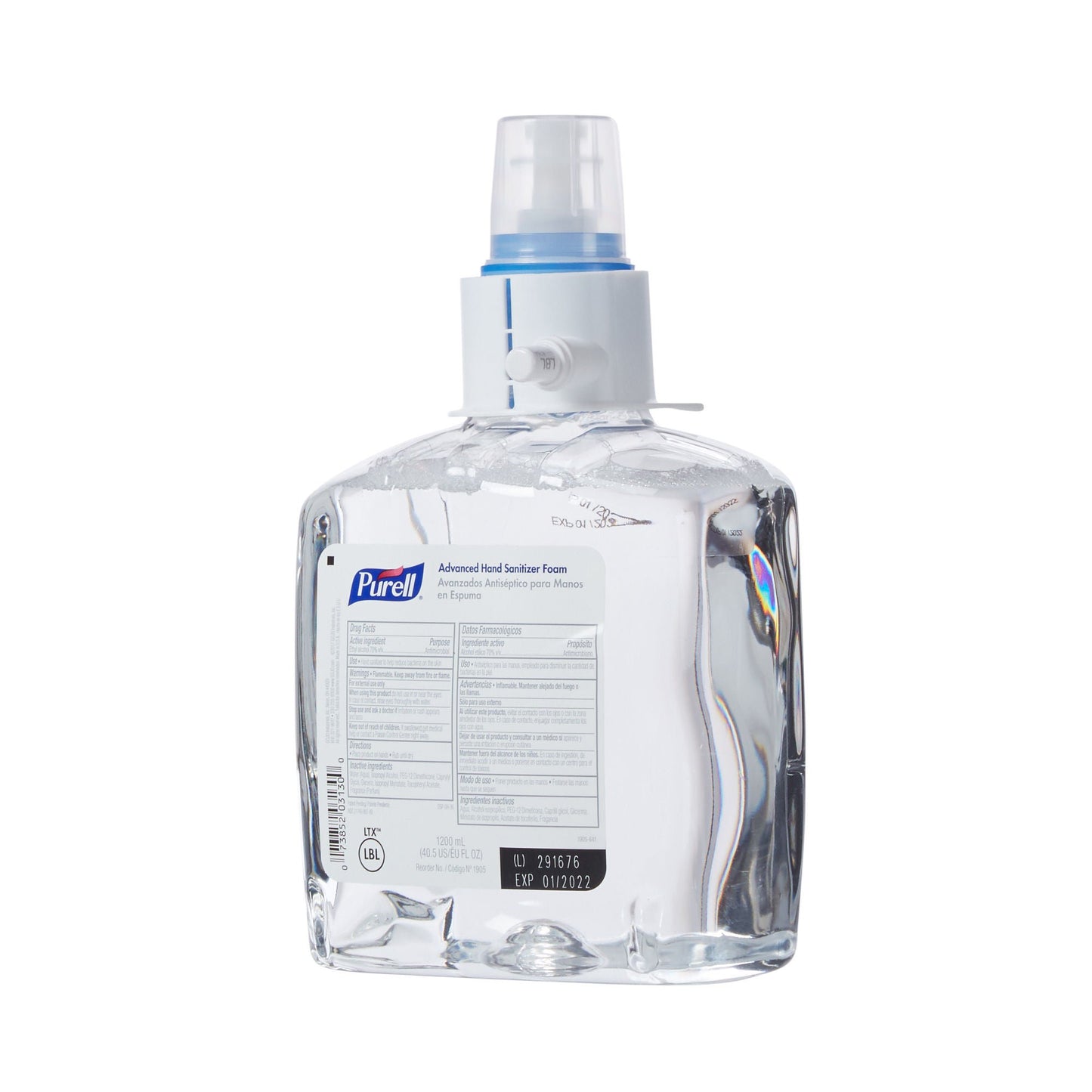 Purell® Advanced Hand Sanitizer Foam, 70% Ethyl Alcohol, Refill Bottle