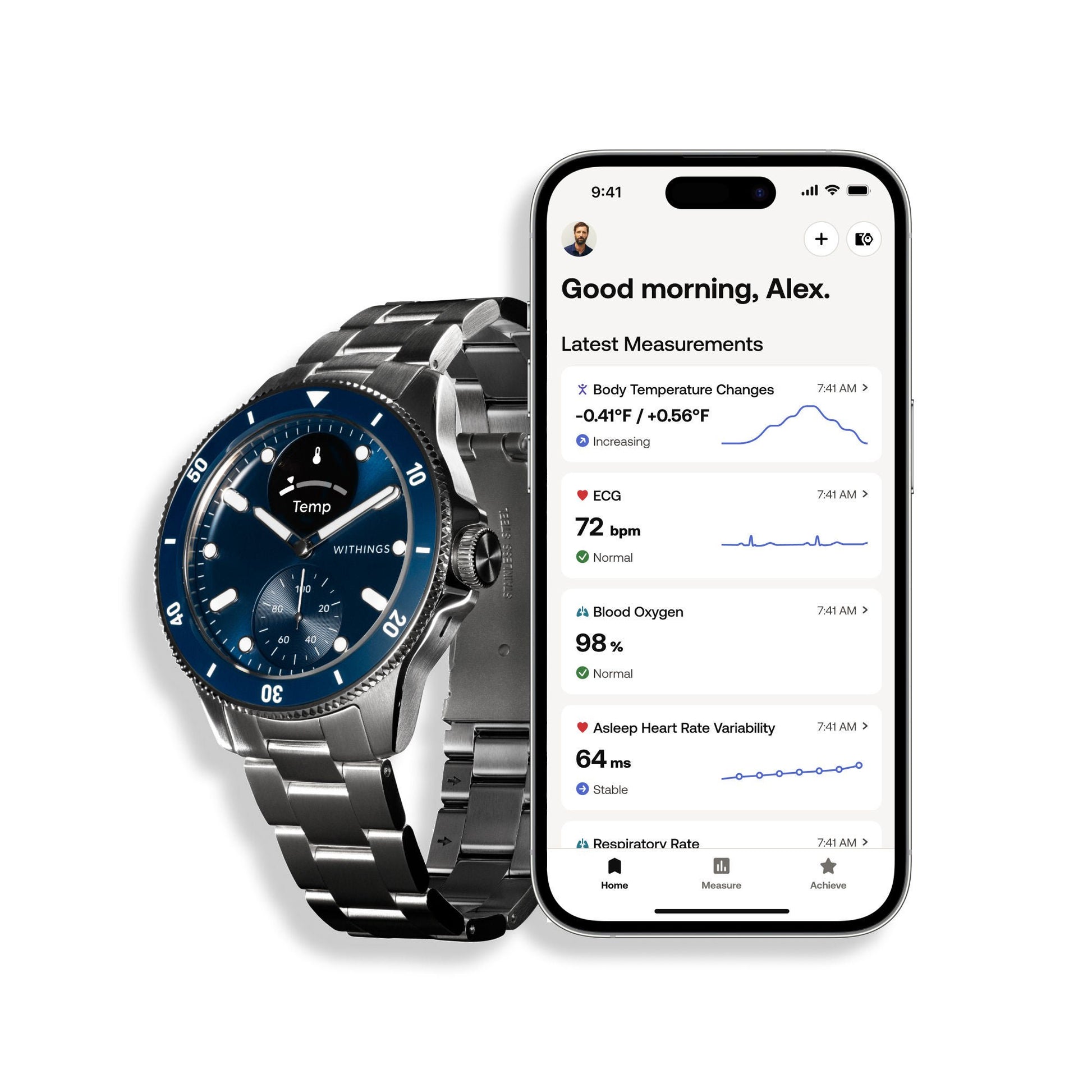 Withings ScanWatch Nova – Luxury Hybrid Smartwatch with Advanced Health Tracking