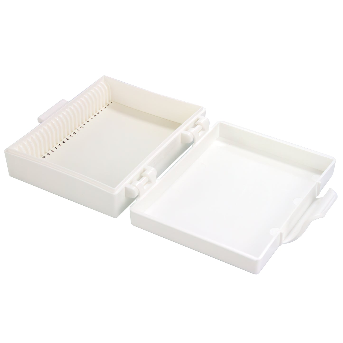Caplugs® Evergreen 258-6025-W30 — Heavy-Duty 25-Slide PPC Mailing Box, White