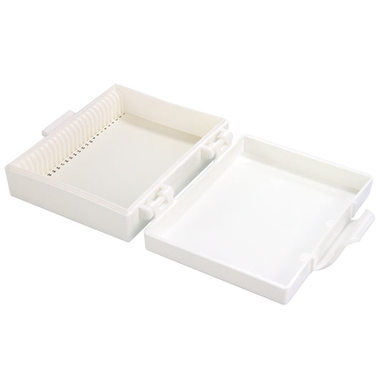 Caplugs® Evergreen 258-6025-W30 — Heavy-Duty 25-Slide PPC Mailing Box, White