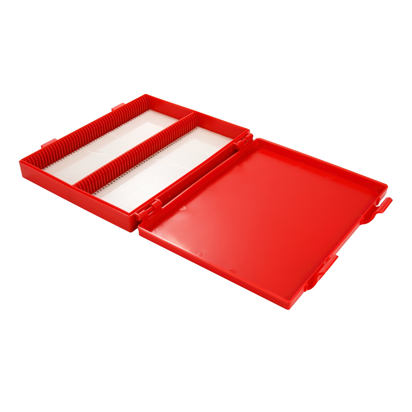 Caplugs® Evergreen 258-6188-R30 — Heavy-Duty 100-Slide PPC Mailing Box, Red