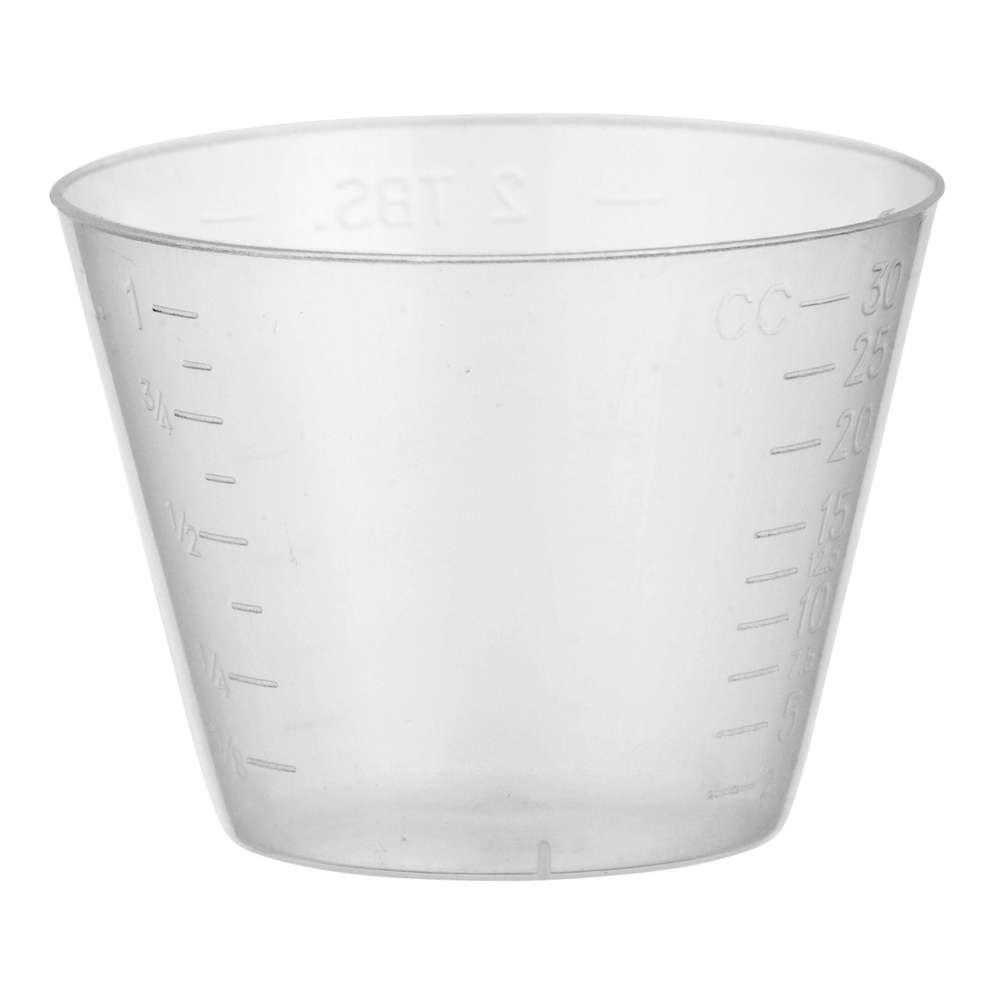 McKesson Graduated Medicine Cup, capacity