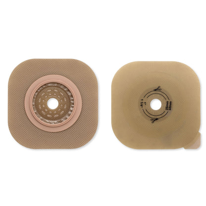 New Image™ Flat CeraPlus™ Skin Barrier, Up to Opening, 57 mm Flange, Red