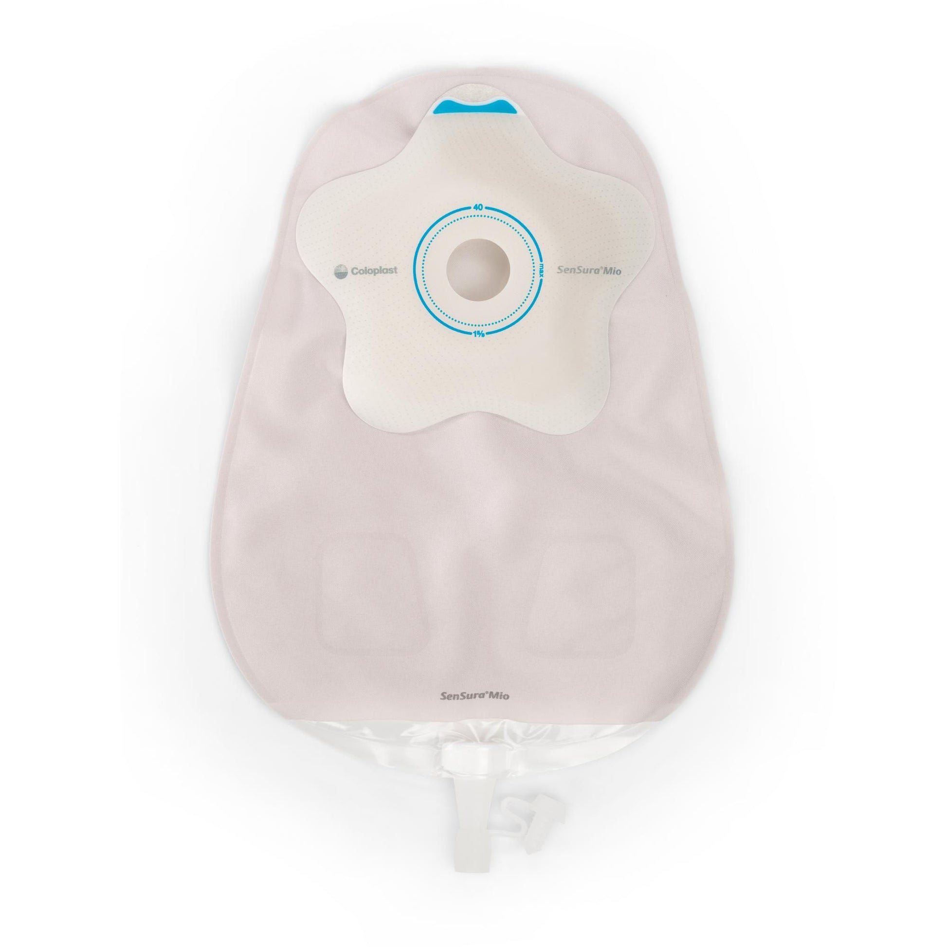 SenSura® Mio Convex Flip One-Piece Urostomy Pouch, Flange