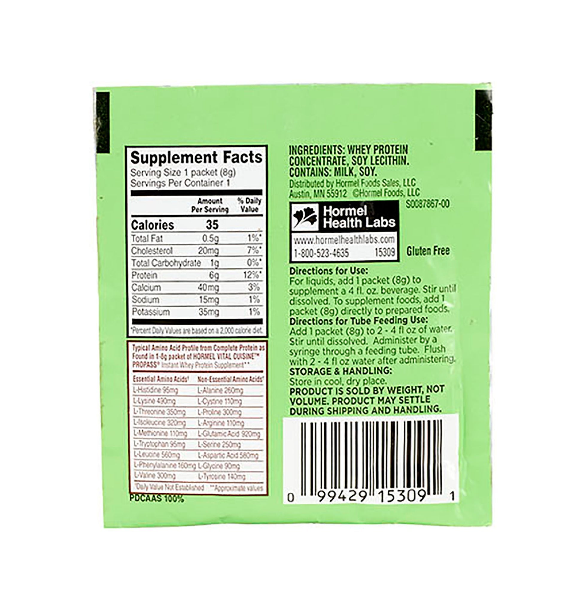 Vital Cuisine® ProPass® Instant Whey Protein Supplement