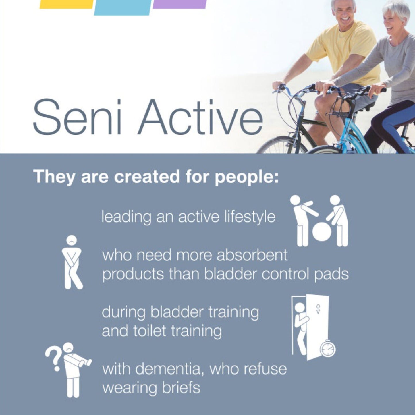 Seni® Active Super Plus Overnight Heavy Absorbent Underwear, Extra Large