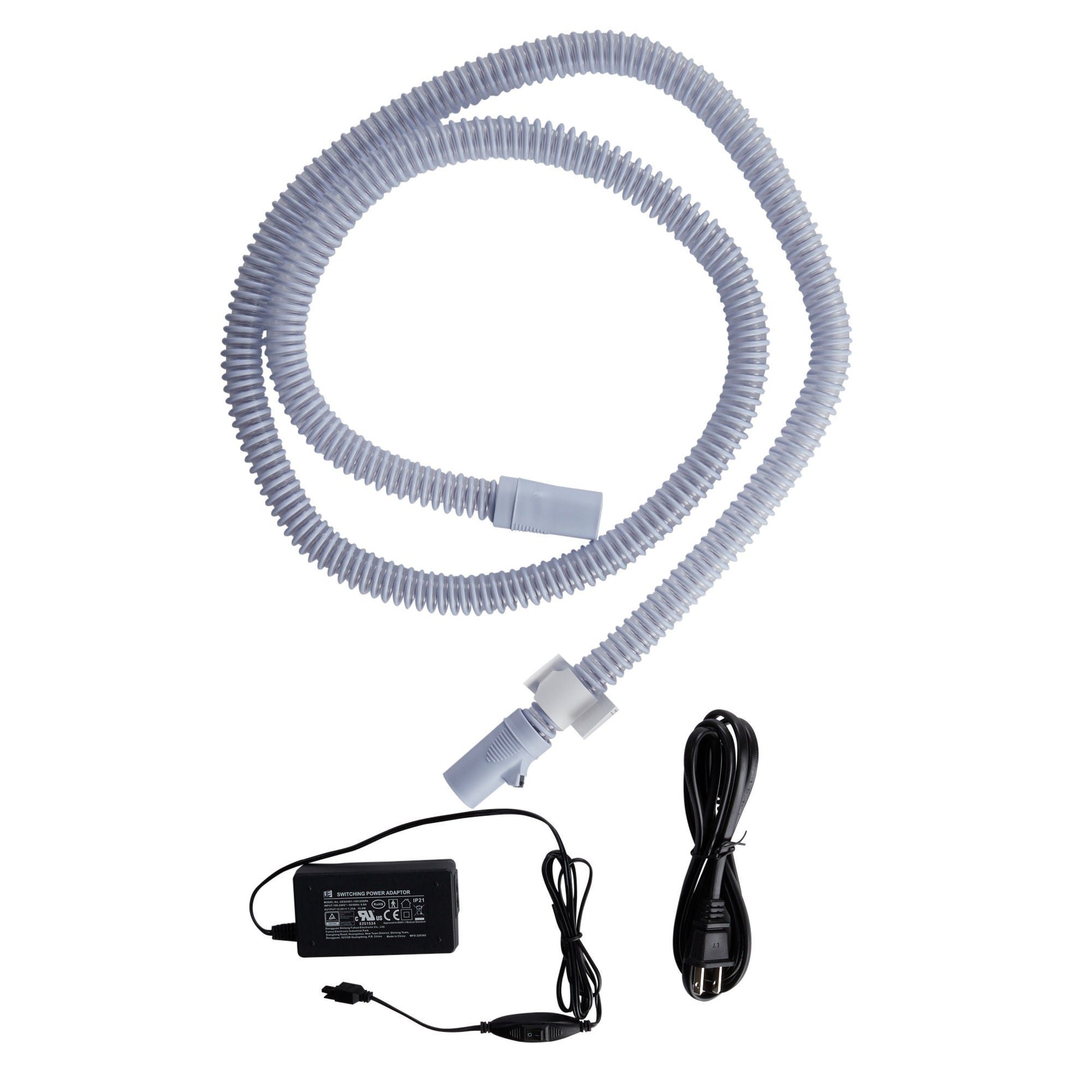 Luna II G2 CPAP Heated Tubing Kit 6 Foot Length 19 mm ID 22 mm Cuffs
