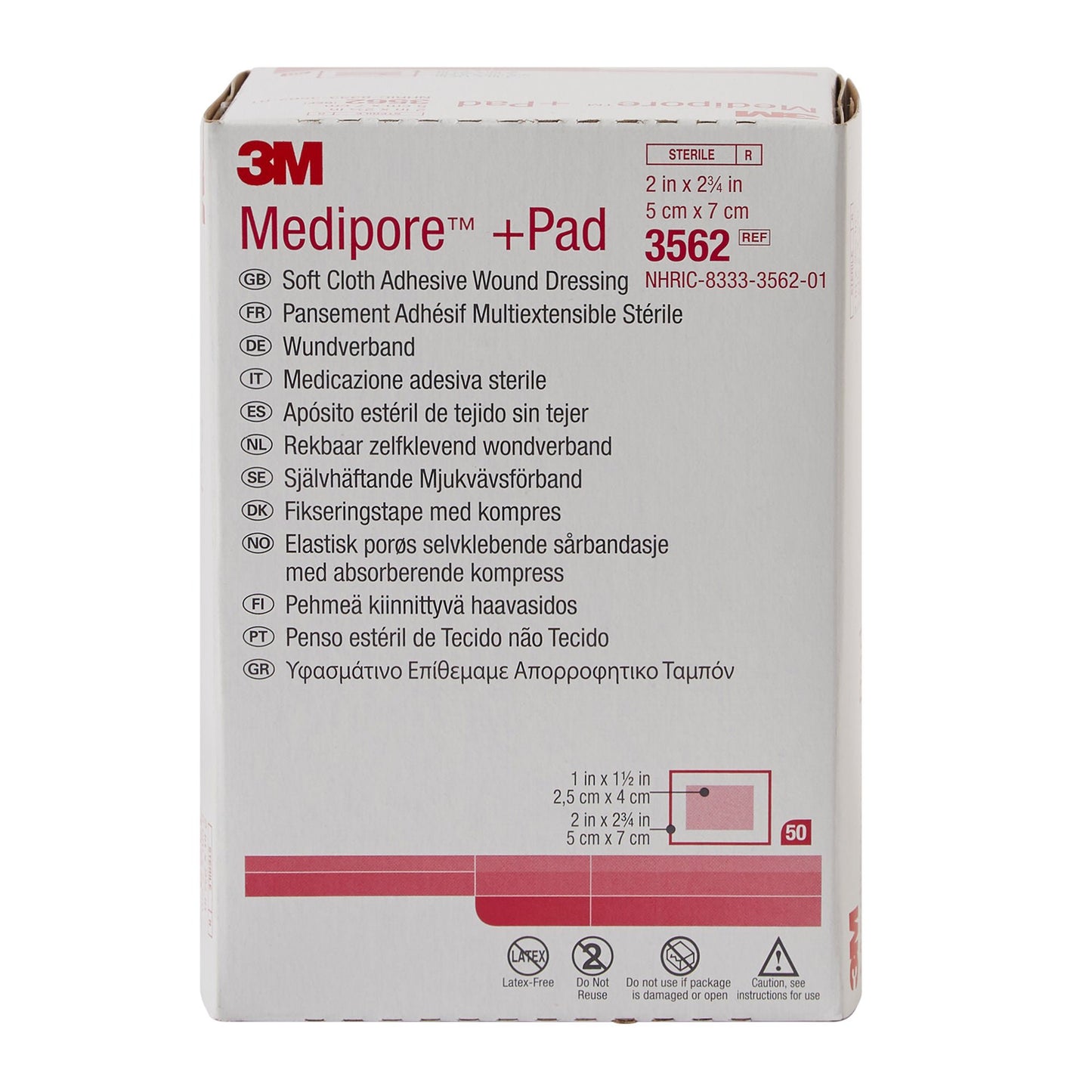 3M™ Medipore™ Sterile Adhesive Dressings