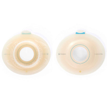 SenSura® Mio Click Convex Deep Ostomy Barrier, Stoma Opening, Blue Match