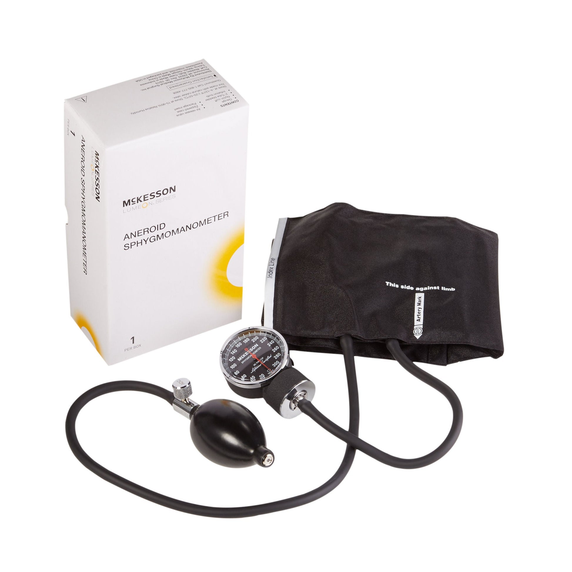 McKesson Lumeon 2-Tube Aneroid Sphygmomanometer with Cuff