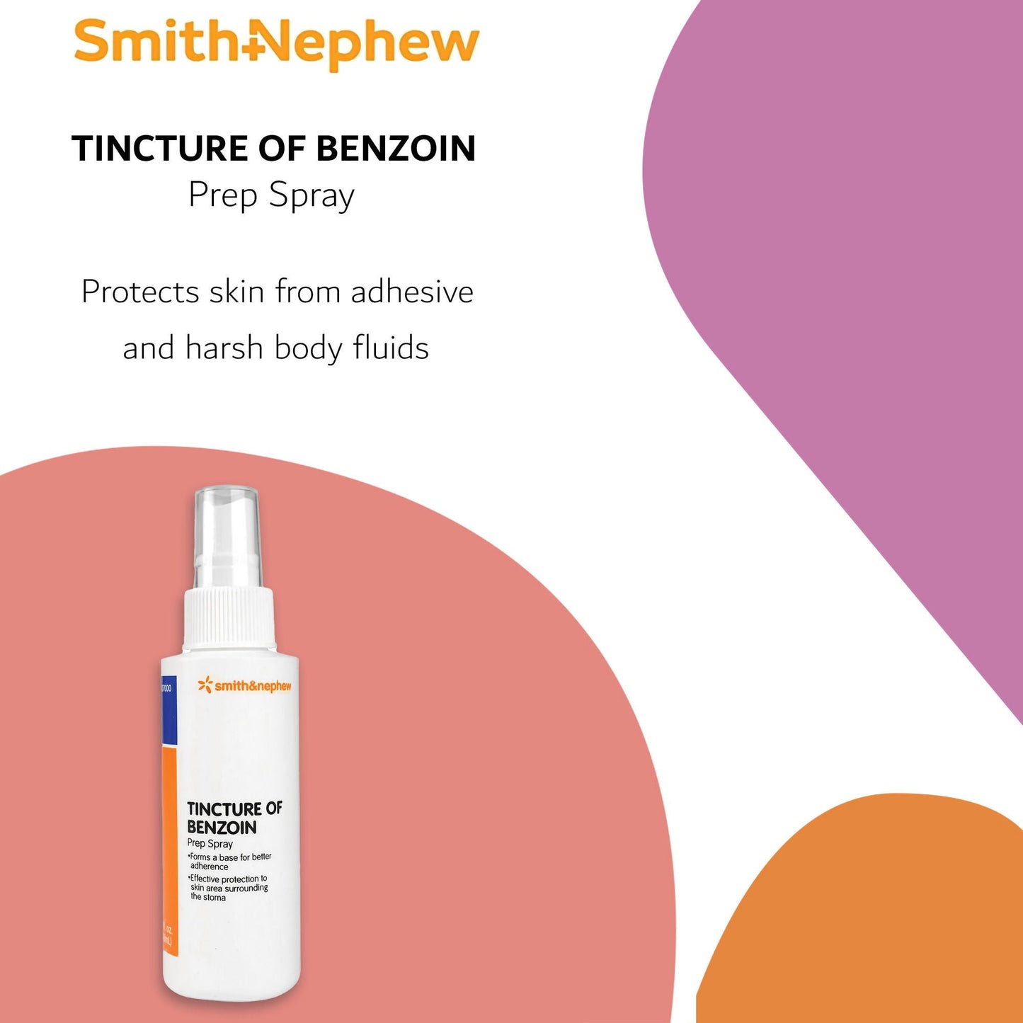 Smith & Nephew Benzoin Tincture Antiseptic, Spray Bottle