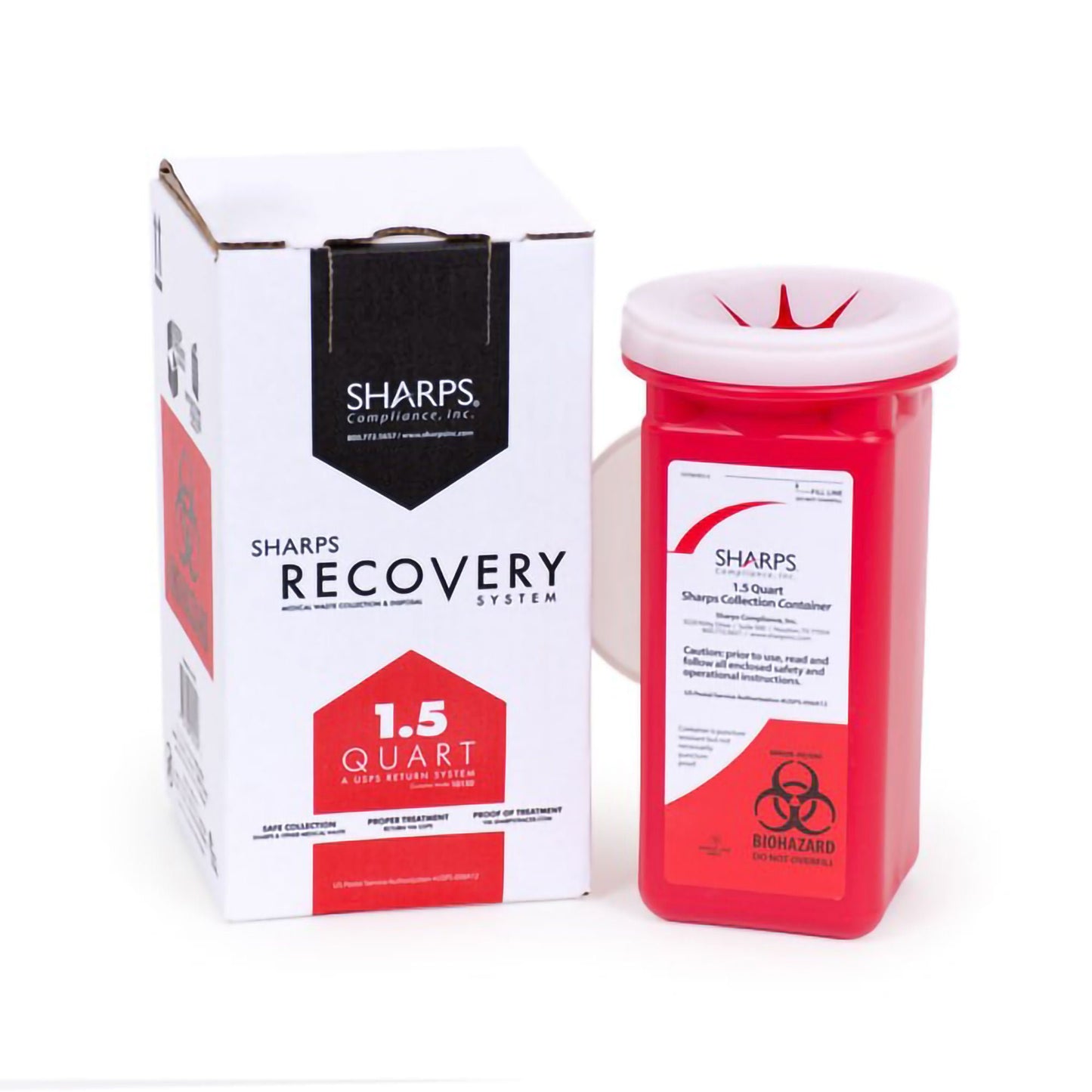 Sharps Recovery System™ Mailback Sharps Container