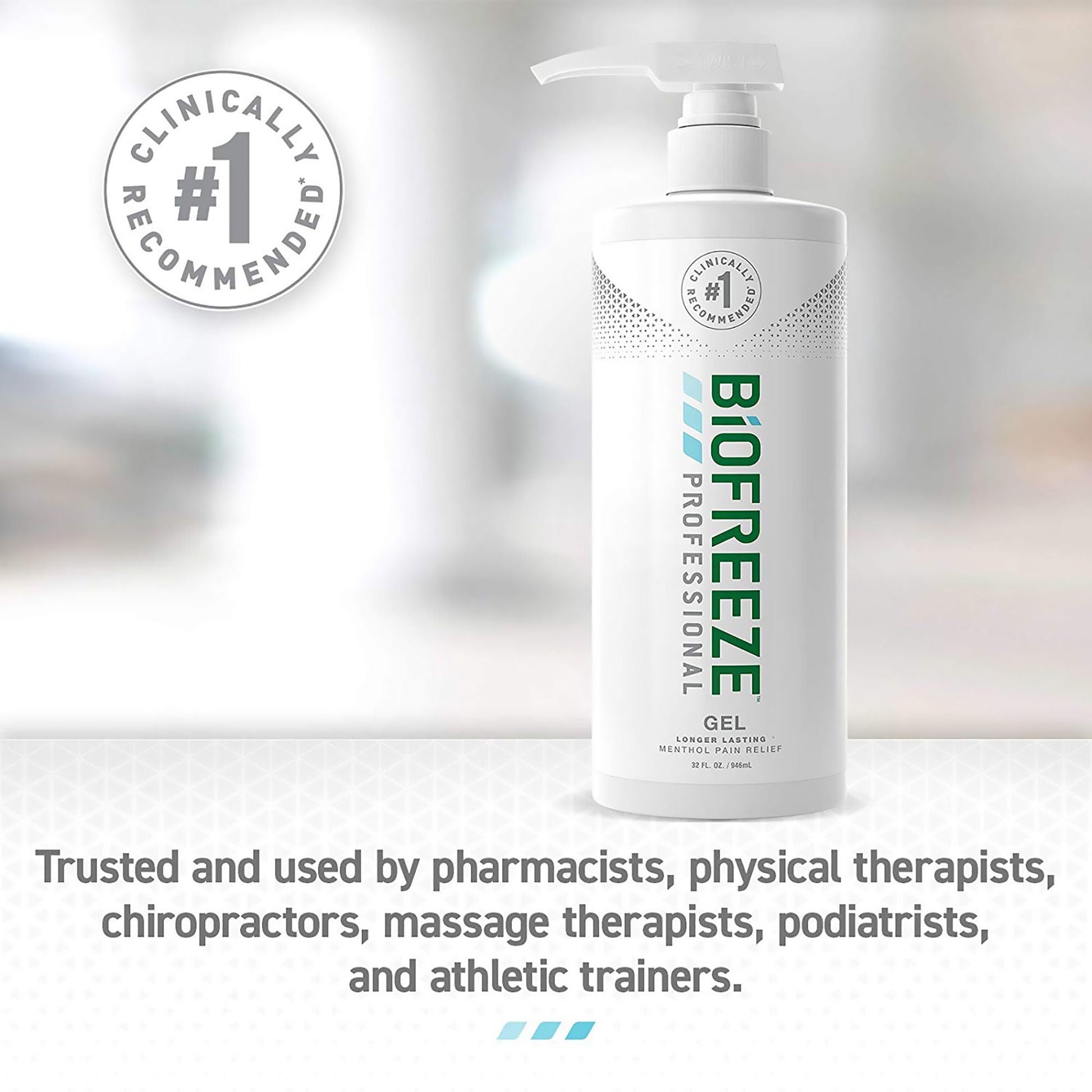 Biofreeze™ Professional 5% Menthol Topical Pain Relief, pump bottle