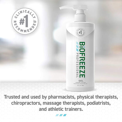 Biofreeze™ Professional 5% Menthol Topical Pain Relief, pump bottle