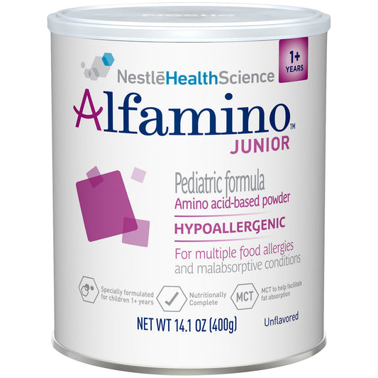 Alfamino Junior™ Amino Acid–Based Powder Pediatric Formula, can