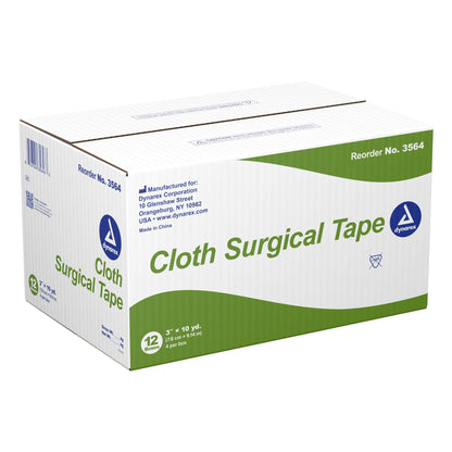 dynarex® Cloth Medical Tape, White