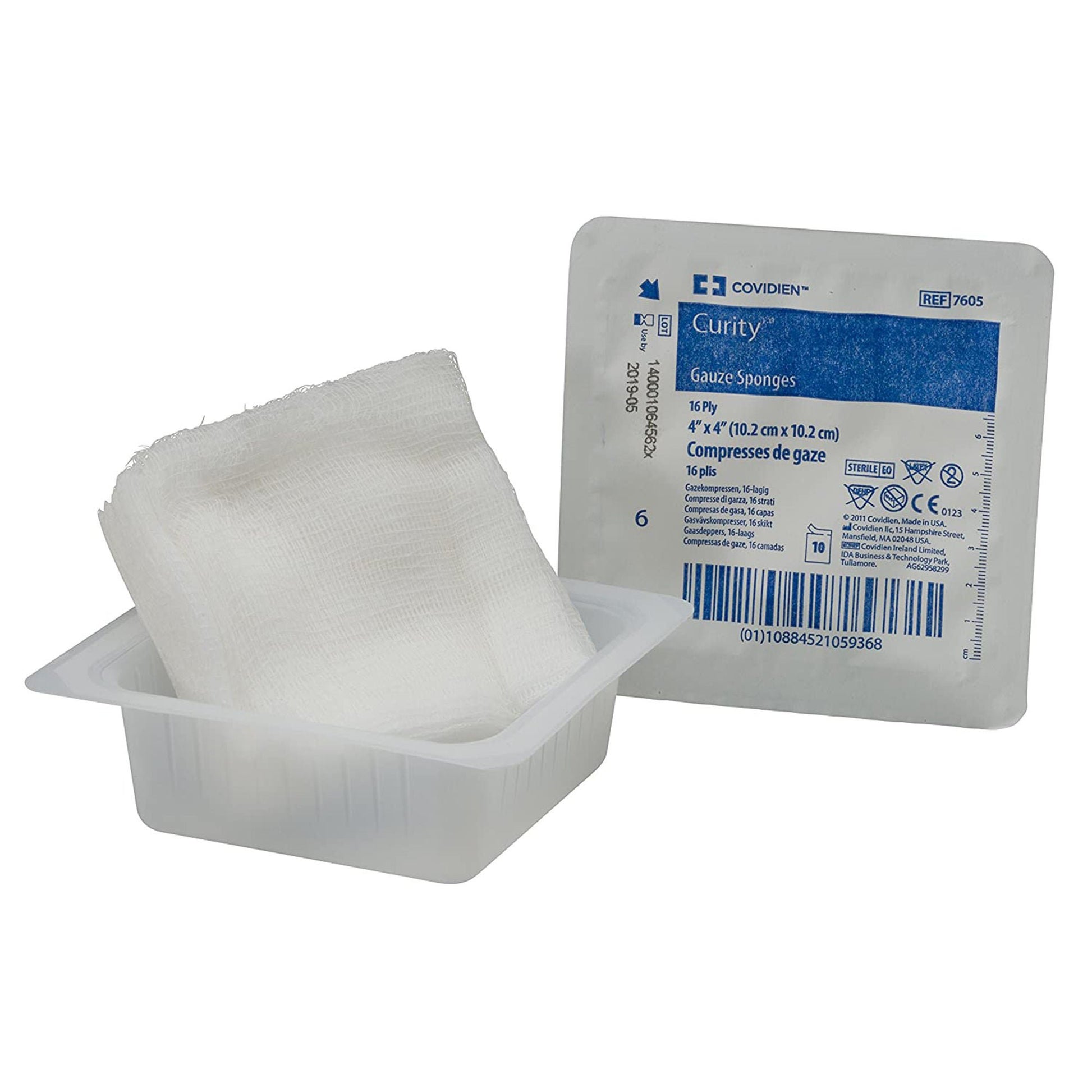 Curity™ Sterile USP Type VII Gauze Sponge, 16-Ply