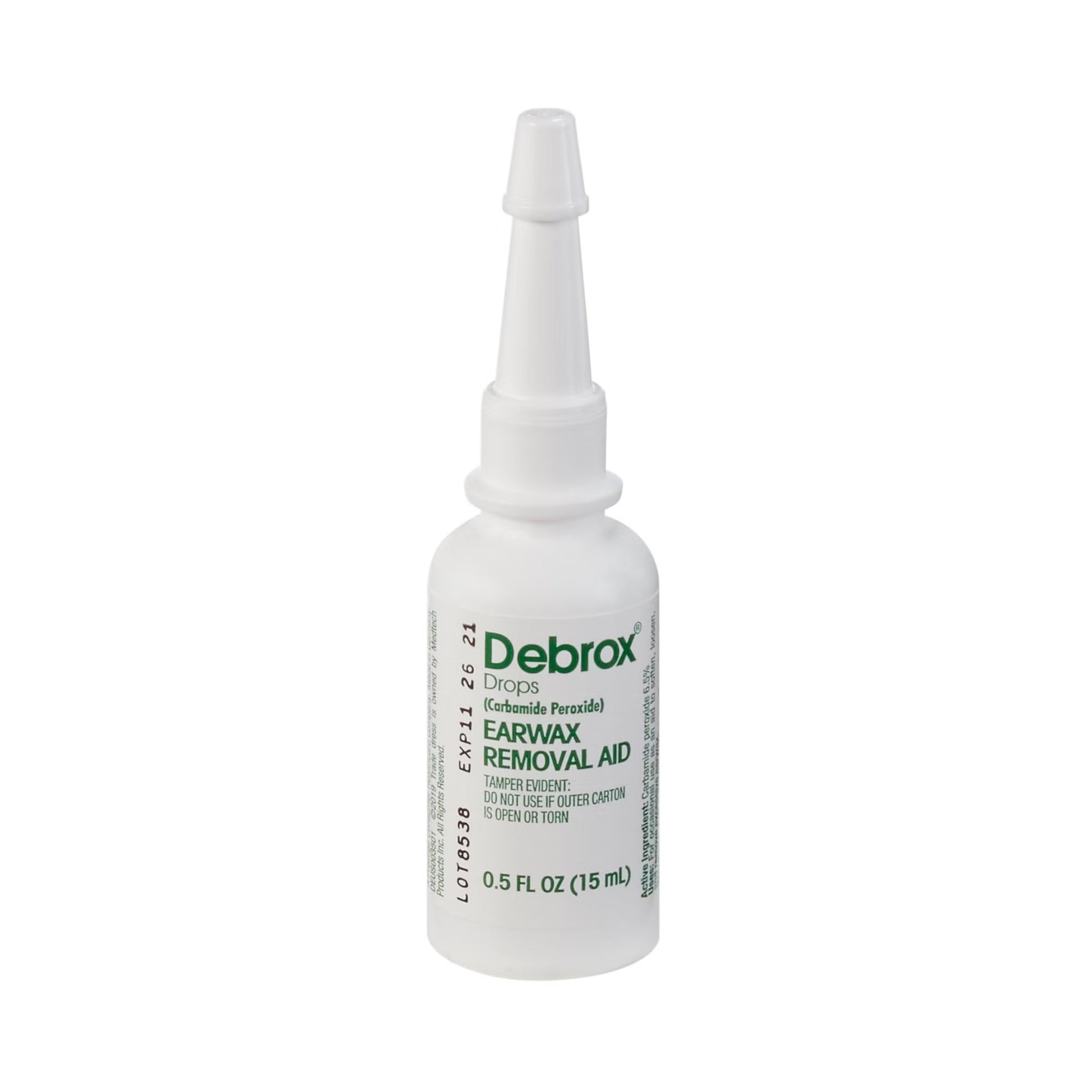 Debrox® Earwax Removal Aid, Half-Ounce Bottle