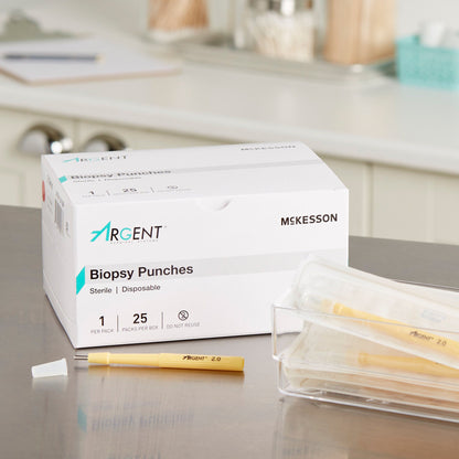 McKesson Argent™ Disposable Biopsy Punches, 2.0 mm – Box of 25 - view 9