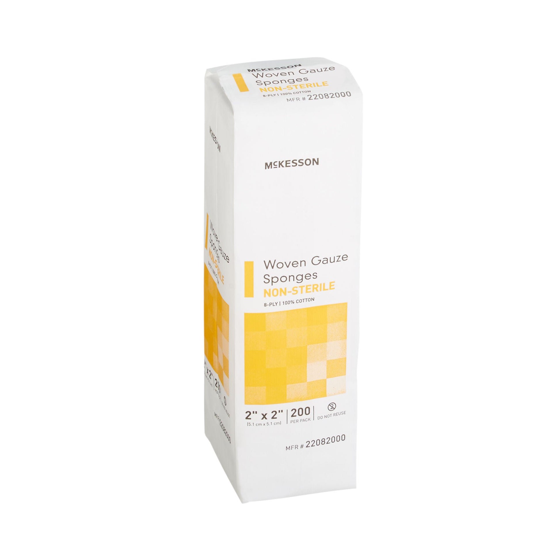 McKesson Gauze Sponge, Eight-Ply