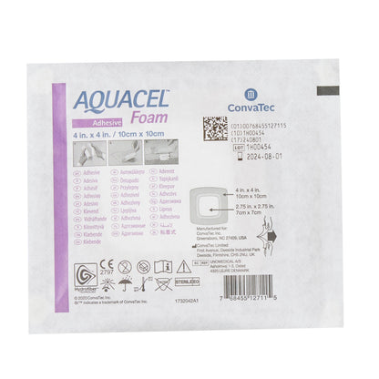 Aquacel® Silicone Adhesive with Border Silicone Foam Dressing