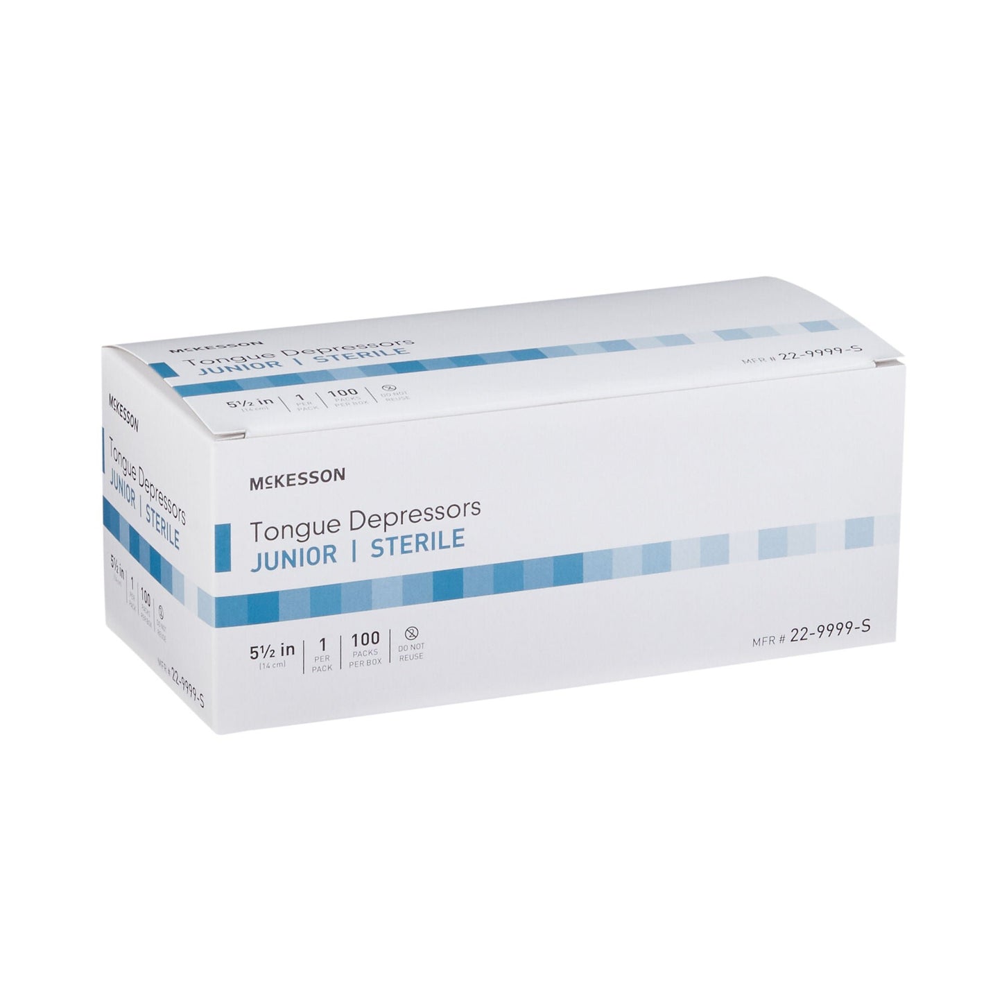 McKesson Tongue Depressor for Pediatric Use, Sterile – Box of 100 - view 6
