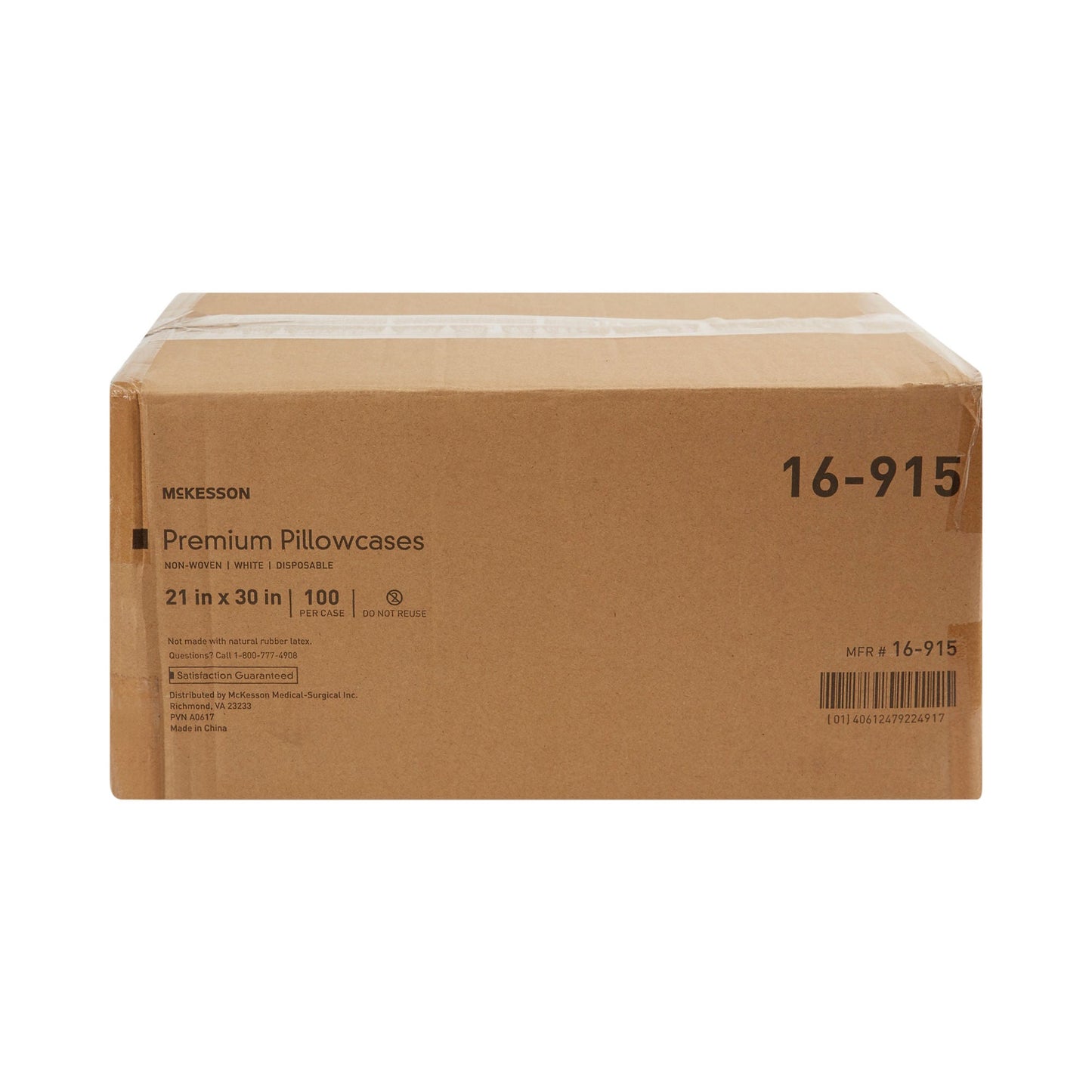 McKesson White Nonwoven Pillowcase