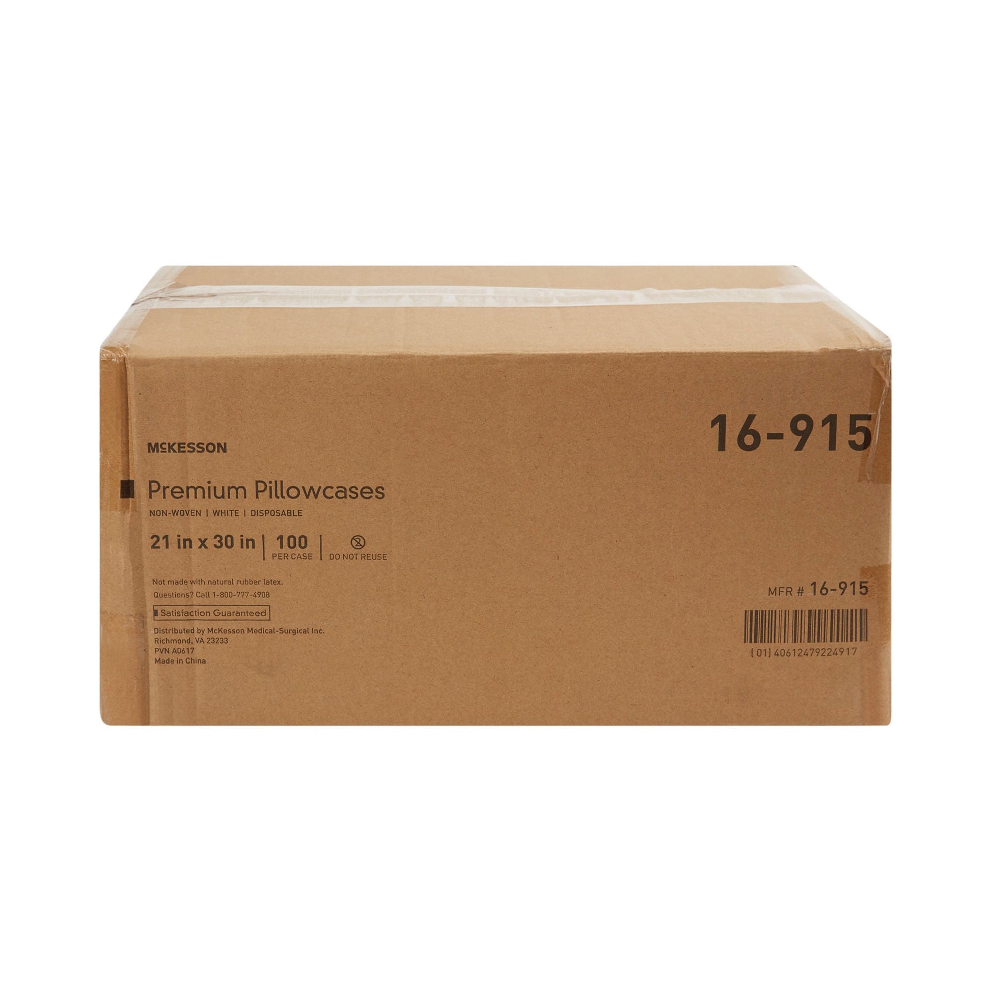 McKesson White Nonwoven Pillowcase