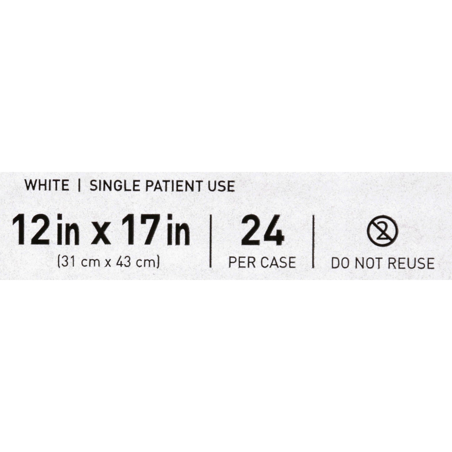 McKesson Disposable Bed Pillow, Medium Loft
