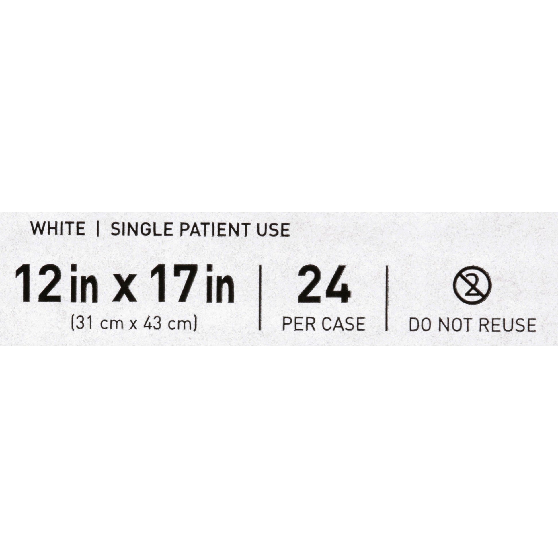 McKesson Disposable Bed Pillow, Medium Loft