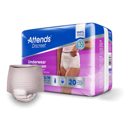 Attends® Discreet Women's Underwear, Level 5